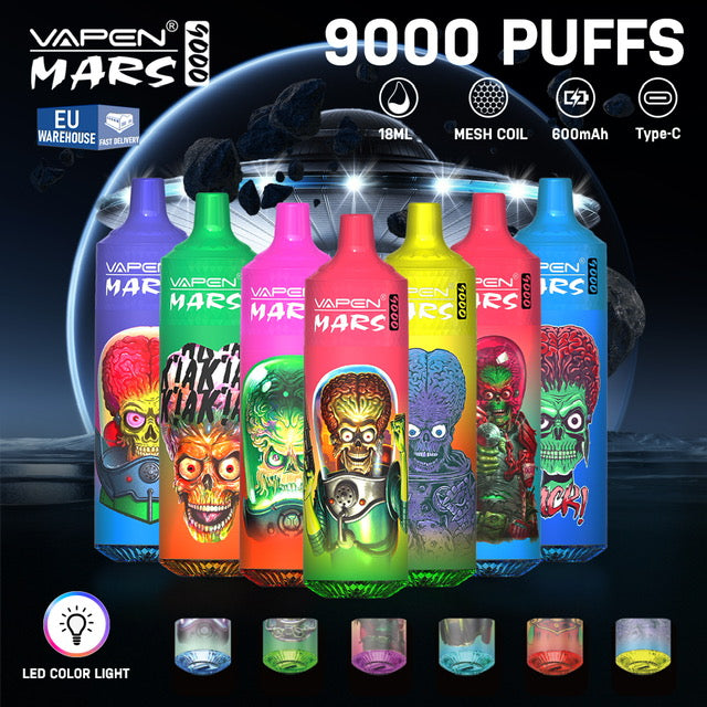 Vapen Mars 9000 Puffs